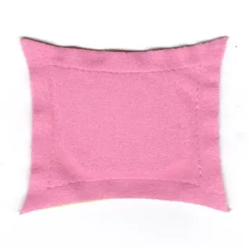 Scala, Pillow 7 x 8 with Orange and Dark Pink Sides