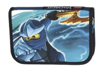 Ninjago Jay Pencil Case with Pencils