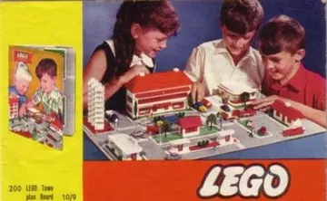 LEGO Town Plan Board, UK / Australian Cardboard Version