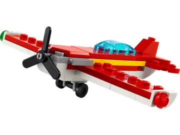 Iconic Red Plane