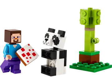 Steve and Baby Panda