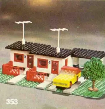 Terrace House with Car and Garage