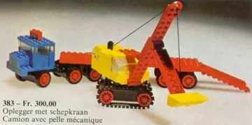 Truck with Excavator