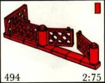 Gates and Fence, Red (System)