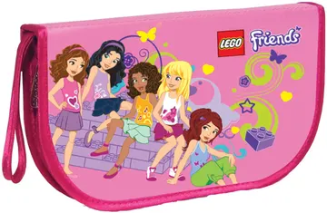Friends ZipBin Wristlet