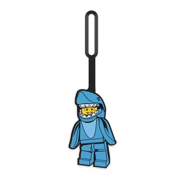 Shark Suit Guy Bag Tag