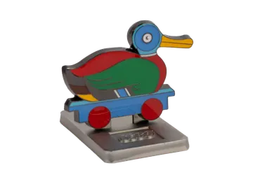 Wooden Duck Magnet