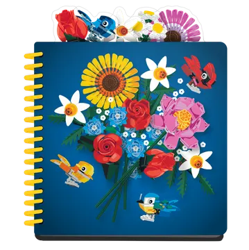 Botanical Tab Notebook