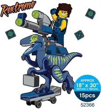 Captain Rex and Rexcon Rex-o-Saurus Staticker