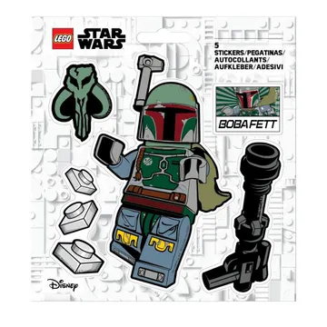 Star Wars The Mandalorian Boba Fett Stickers