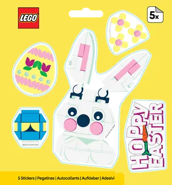 Easter Rabbit Stickers