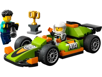 Green Race Car