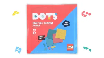Crafty Felt Stickers x 4 Sheets