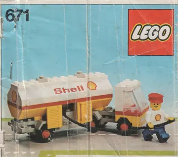 Shell Fuel Tanker