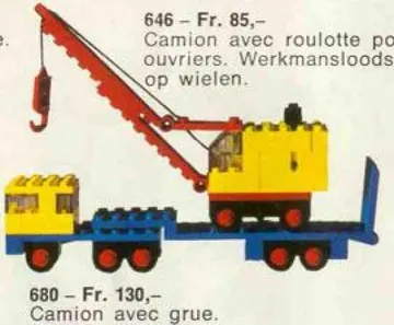 Low-Loader and Crane