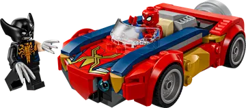 Spider-Man Car vs. Venomized Wolverine