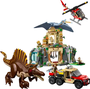 Spinosaurus & Quetzalcoatlus Air Mission