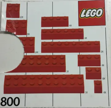 Extra Bricks Red