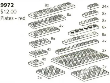 Plates (Red)