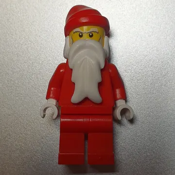 Santa, Plain Red, White Hands, White Eyebrows