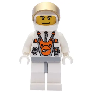 Mars Astronaut, Smirk / Scared