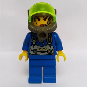 Jet, Trans-Neon Green Visor