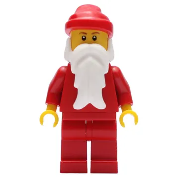 Santa, Plain Red