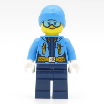 Arctic Explorer, Beanie Hat, Printed Goggles