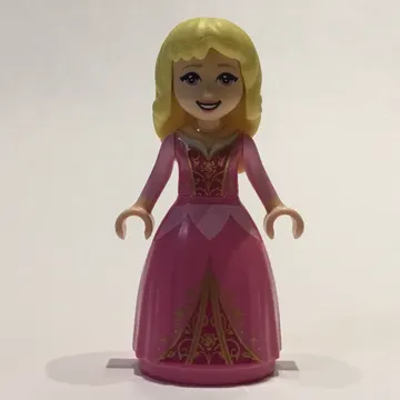 Aurora - Dark Pink Gown