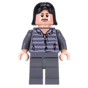 Sirius Black, Dark Bluish Gray Prison Outfit