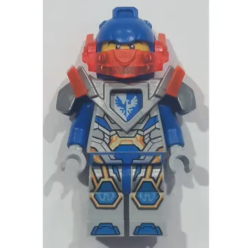 Clay Moorington with Trans-Orange Visor and Silver Armor