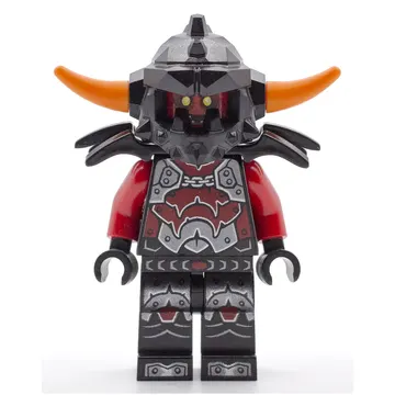 Ash Attacker with Orange Horns
