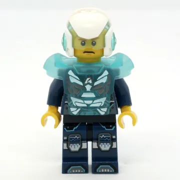 Agent Max Burns with Helmet and Shoulder Armor