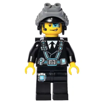 Agent Curtis Bolt with Neck Bracket and Goggles