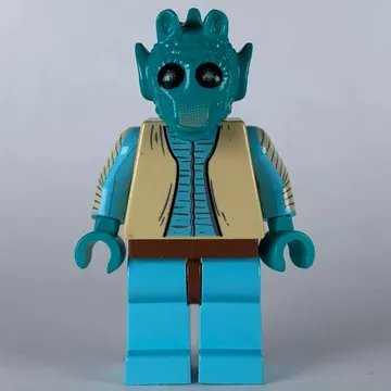 Greedo, Dark Turquoise Skin