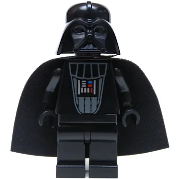 Darth Vader, Light Bluish Gray Skin, Scarred Right Cheek, No Eyebrows