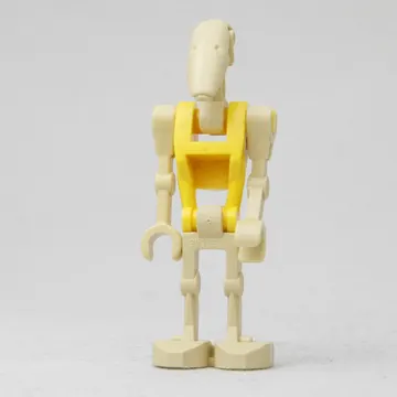 Battle Droid Commander, One Bent Arm, One Straight Arm, Yellow Torso