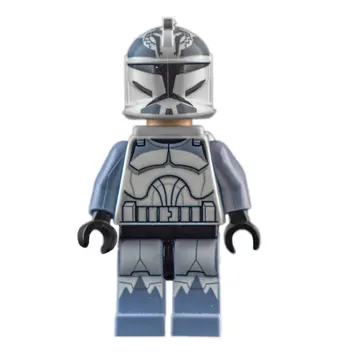 Clone Trooper, Wolfpack, with Jet Pack and Sand Blue Arms