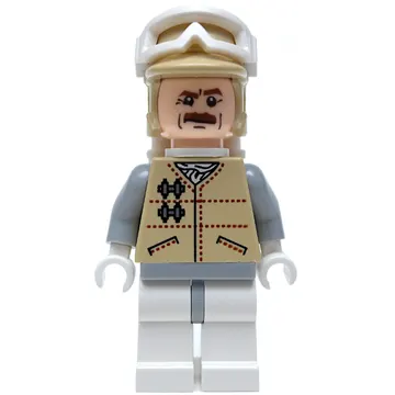 Rebel Officer in Hoth Outfit, Tan Hat