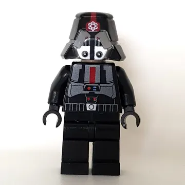 Sith Trooper, Black, Plain Legs