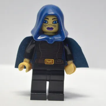 Barriss Offee, Dark Blue Hood and Cape