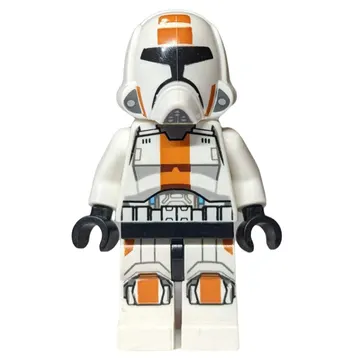 Republic Trooper, Brown Eyebrows and Cheek Lines