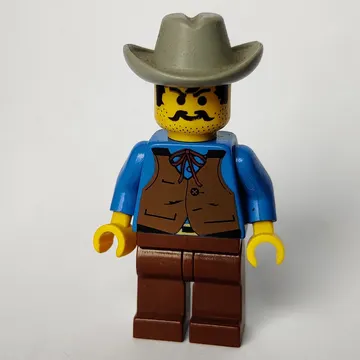 Cowboy - Blue Shirt