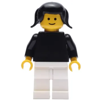 Woman - Black Torso, White Legs