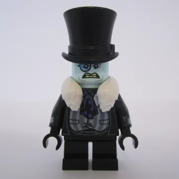 The Penguin with Fur Collar and Scowl