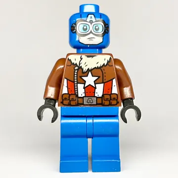 Captain America in Pilot Outfit
