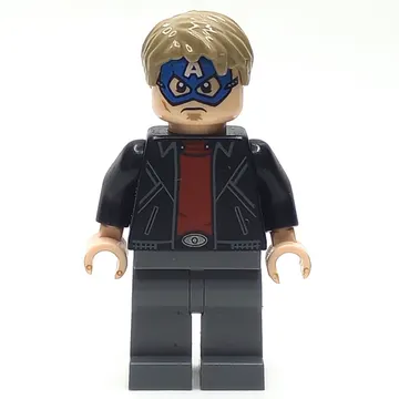 Robber with Captain America Mask