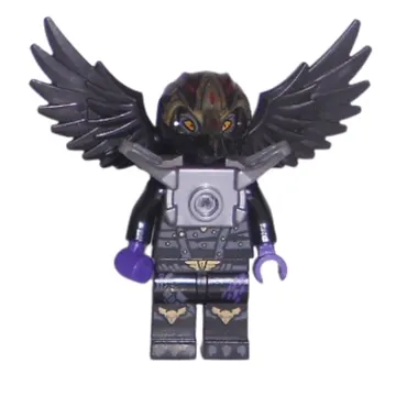 Rawzom with Flat Silver Shoulder Armor