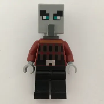 Pillager, Black Legs, Neck Bracket, Wide Eyes