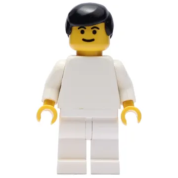 Soccer Player White Torso, White Legs